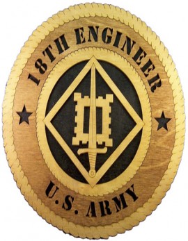 Laser Cut, Personalized 18th Engineer Gift