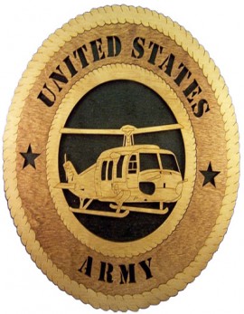 Laser Cut, Personalized Huey Helicopter Gift