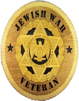 Laser Cut, Personalized Jewish War Veteran Gift