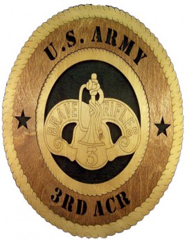 Laser Cut, Personalized 3rd ACR Gift