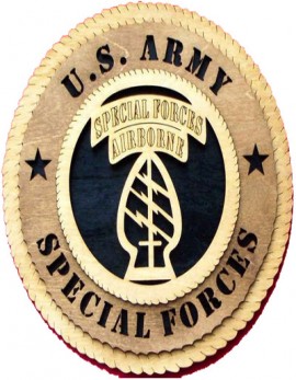 Laser Cut, Personalized Army Special Forces Airborne Gift