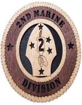 Laser Cut, Personalized 2nd Marine Division Gift