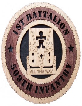 Laser Cut, Personalized 1st Battalion 509th Infantry Gift