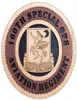 Laser Cut, Personalized 160th Night Stalkers Gift