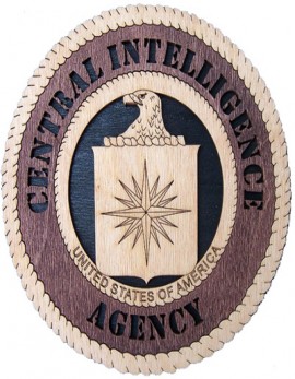 Laser Cut, Personalized CIA Gift