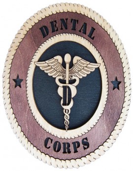 Laser Cut, Personalized Army Dental Corps Gift