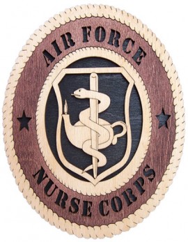 Laser Cut, Personalized Air Force Nurse Corps Gift