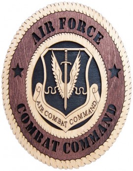 Laser Cut, Personalized Air Force Combat Command Gift