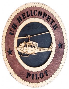 Laser Cut, Personalized UH Huey Helicopter Gift