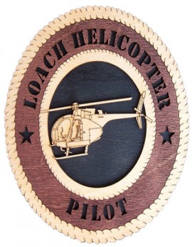 Laser Cut, Personalized Loach Helicopter Gift