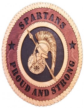 Laser Cut, Personalized 208th Signal Corps Spartans Gift