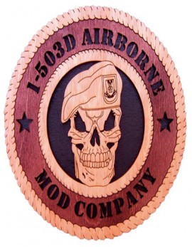 Laser Cut, Personalized 1-503d Airborne Gift