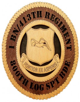 Laser Cut, Personalized 1st Battalion 413th Regiment Gift