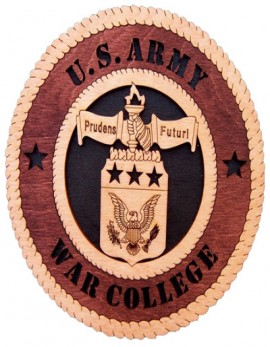 Laser Cut, Personalized Army War College Gift