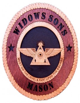 Laser Cut, Personalized Mason Widows Sons Gift