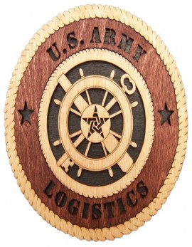 Laser Cut, Personalized Army Logistics Gift