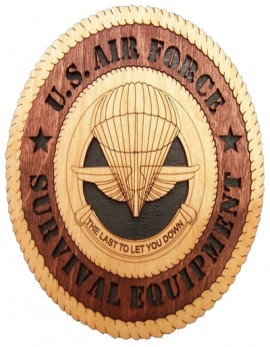 Laser Cut, Personalized Air Force Survival Equipment Gift