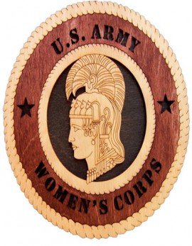 Laser Cut, Personalized Army Women's Corps 2 Gift