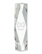 10" Clear Crystal Facet Tower